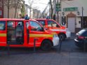 Einsatz Feuerwehr SEK Polizei Koeln Nippes Merheimerstr P145